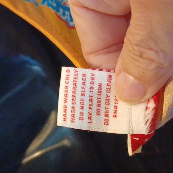 Flying Tomato, bell sleeve, printed top, tie waist - Picture 7 of 7